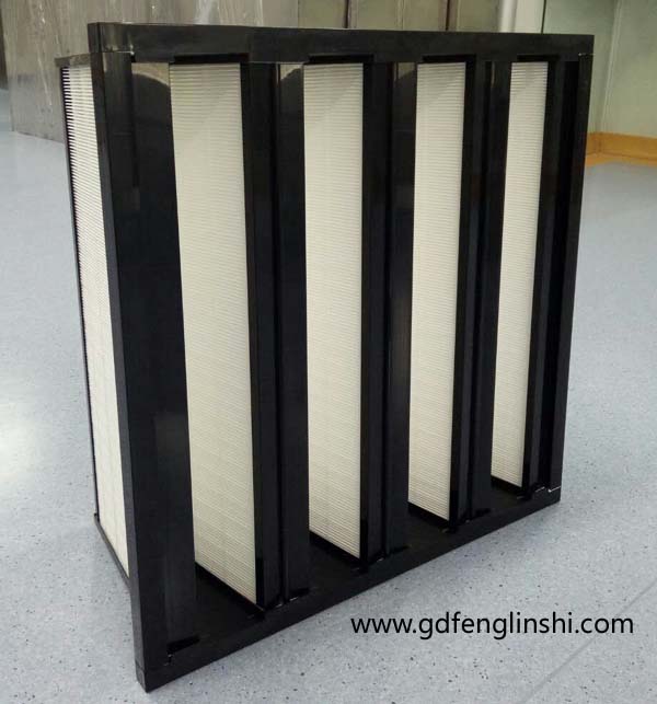 大風量組合式高效過濾器具有過濾面積大，阻力低，使用壽命長特點