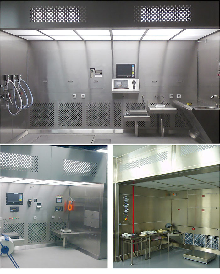 負(fù)壓稱稱量罩通過創(chuàng)造一個(gè)低氣壓的環(huán)境，防止生產(chǎn)過程中的粉塵、揮發(fā)物等有害物質(zhì)逸散到外界環(huán)境中，同時(shí)確保稱量結(jié)果的準(zhǔn)確性。